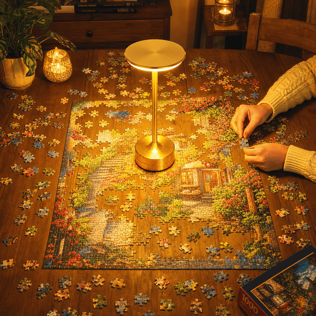 Designed for the puzzle table.