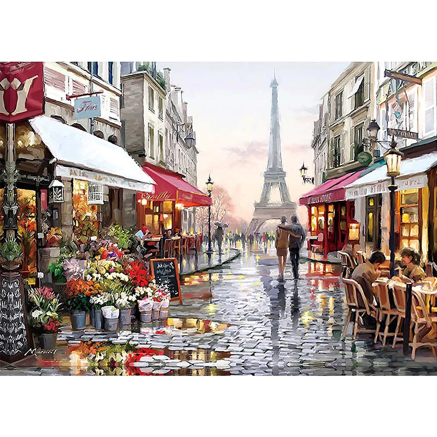 A Stroll Through Montmartre - 1,000 Piece Puzzle