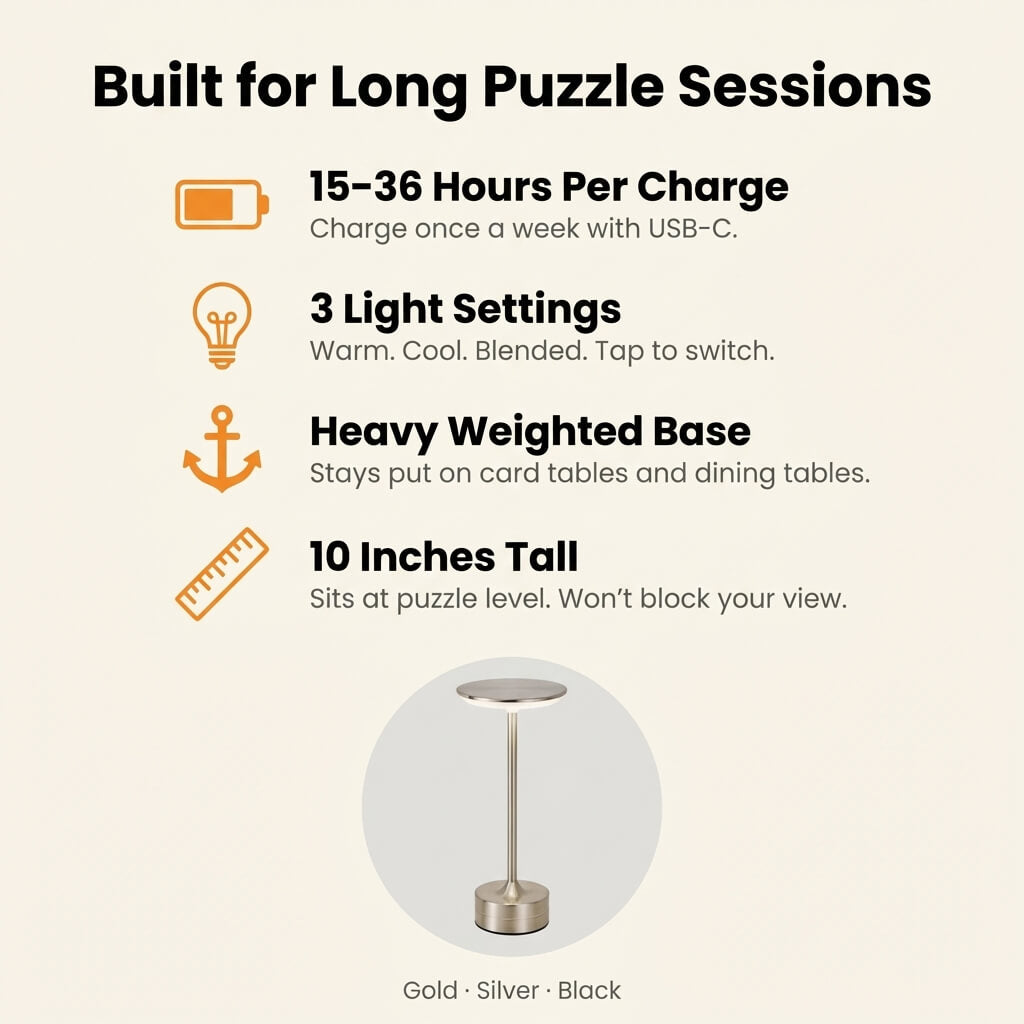 The EMBAR Puzzle Lamp