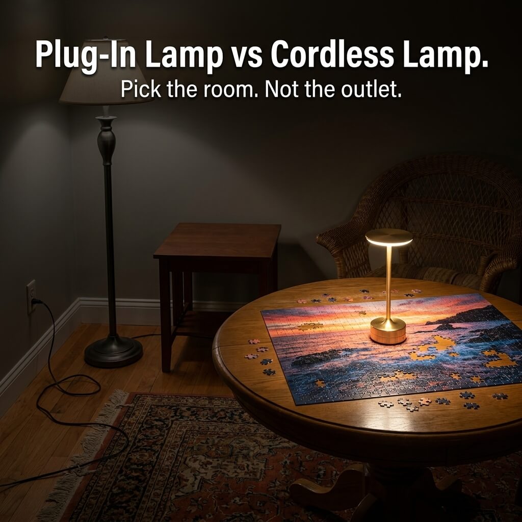 EMBAR Cordless Puzzle Lamp