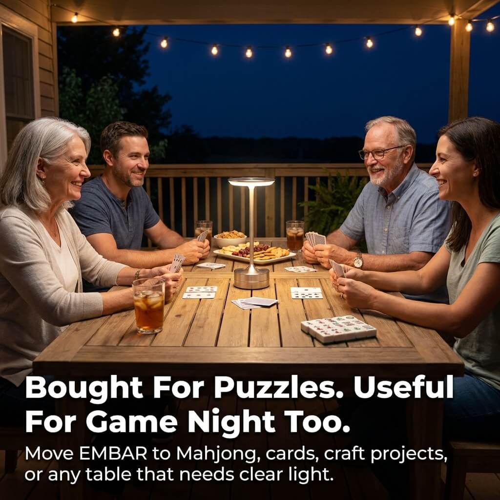 EMBAR Cordless Puzzle Light